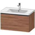 Duravit DE42550BD790000 D-Neo Wall-Mount Vanity Unit Natural Walnut