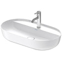 Duravit 03807026001 Luv Washbowl White with WonderGliss