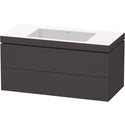 Duravit LC6928N8080 L-Cube Wall Mount C-Bonded Vanity