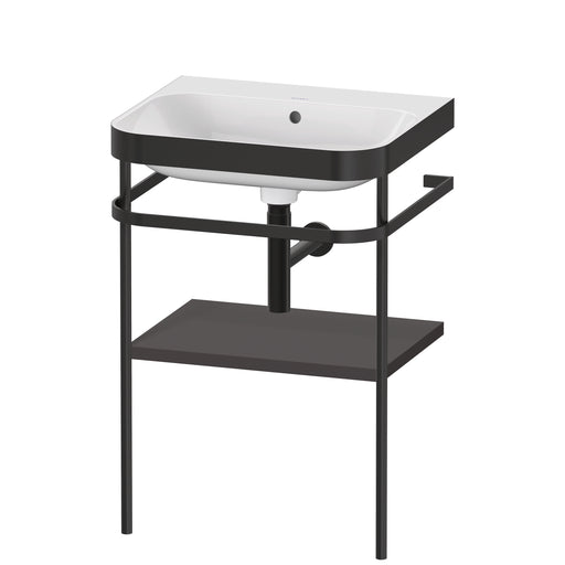 Duravit HP4735N8080 Happy D.2 Plus C-Bonded Vanity Kit Graphite