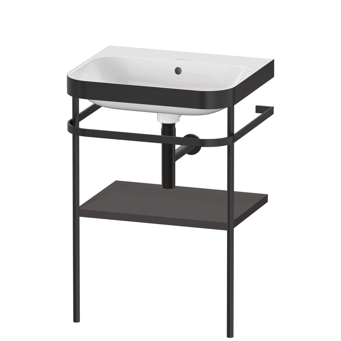 Duravit HP4735N8080 Happy D.2 Plus C-Bonded Vanity Kit Graphite