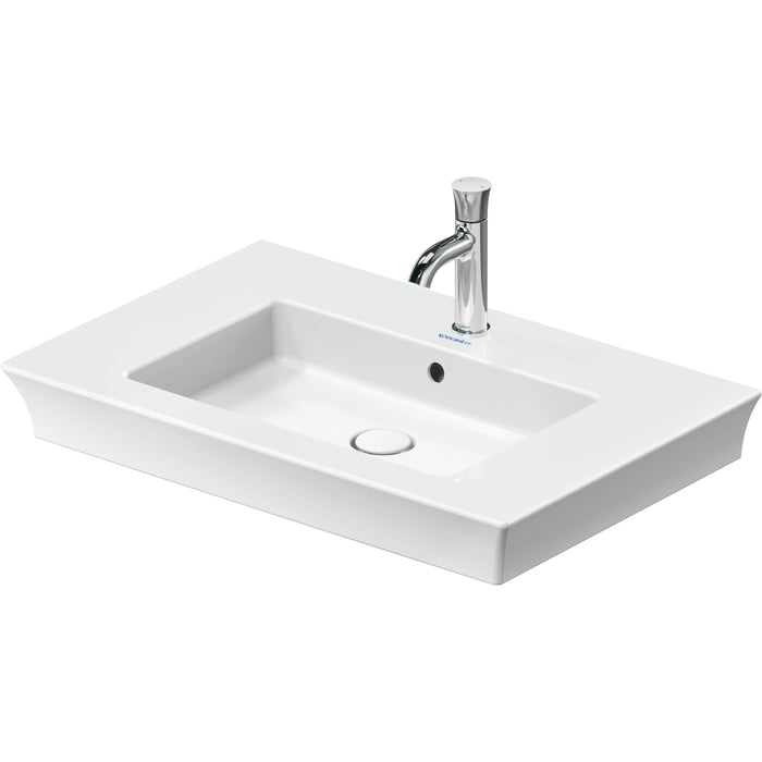 Duravit 2363750000 White Tulip 29 1/2" Wall Mounted Bathroom Sink