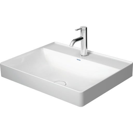Duravit 2354600041 DuraSquare 23 5/8" Vessel Bathroom Sink