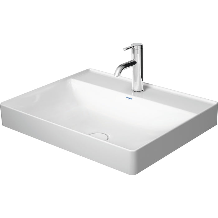 Duravit 2354600041 DuraSquare 23 5/8" Vessel Bathroom Sink