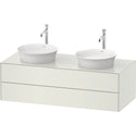 Duravit WT4988B3636 White Tulip Wall Mount Double Vanity Cabinet