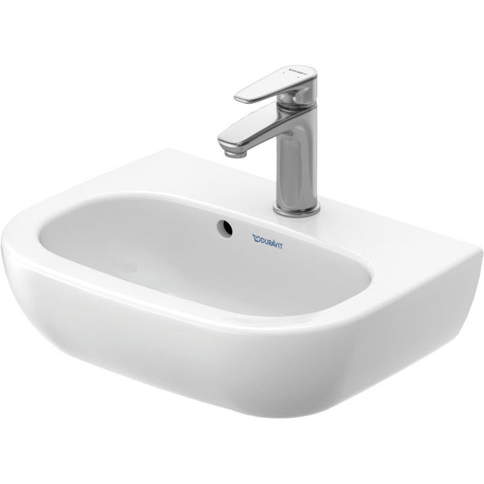 Duravit 07054500002 D-Code 17 3/4" Wall Mounted Bathroom Sink