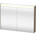 Duravit BR7102035356000 Brioso Mirror Cabinet with Lighting Oak Terra