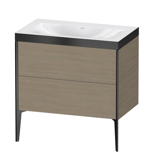 Duravit XV4710NB235P XViu C-Bonded Floorstanding Vanity Kit Oak Terra