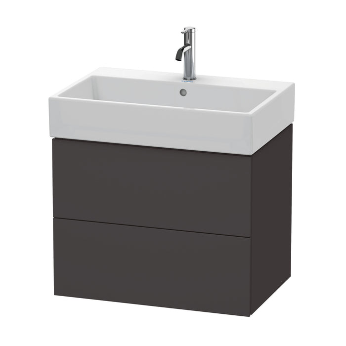 Duravit LC627608080 L-Cube Wall Mount Vanity Cabinet