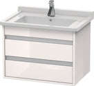 Duravit KT664302222 Ketho Wall-Mount Vanity Unit White