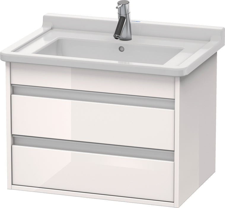 Duravit KT664302222 Ketho Wall-Mount Vanity Unit White