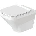 Duravit 2551090092 DuraStyle Dual Flush Round Wall Mounted Toilet