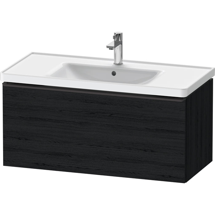 Duravit DE42560BD160000 D-Neo Wall-Mount Vanity Unit Oak Black