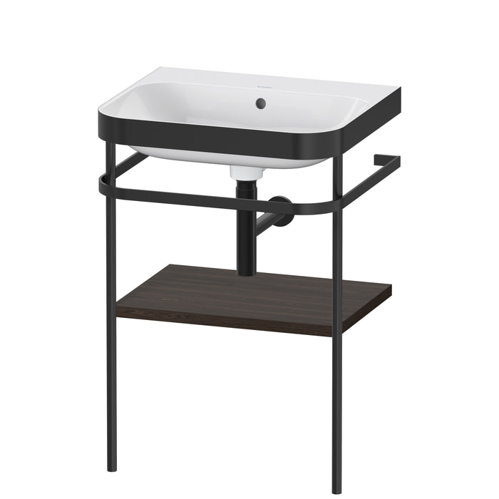 Duravit HP4735N6969 Happy D.2 Plus C-Bonded Vanity Kit Walnut Brushed
