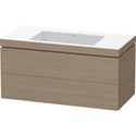 Duravit LC6928N3535 L-Cube C-Bonded Wall-Mount Vanity Kit Oak Terra