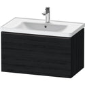 Duravit DE42550BD160000 D-Neo Wall-Mount Vanity Unit Oak Black