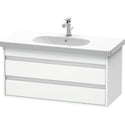 Duravit KT664801818 Ketho Wall-Mount Vanity Unit White