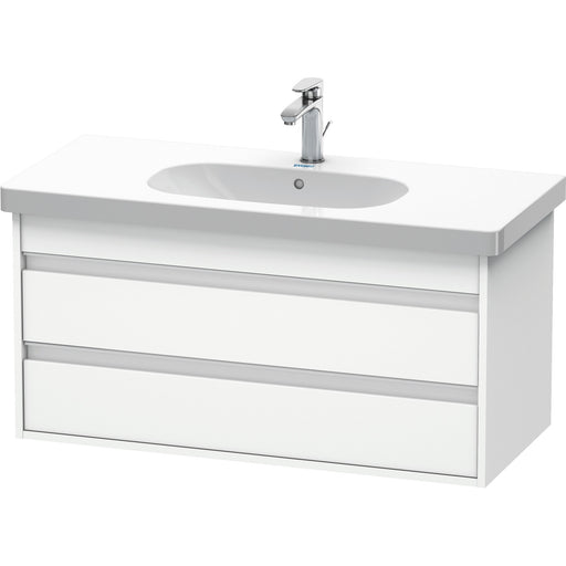 Duravit KT664801818 Ketho Wall-Mount Vanity Unit White