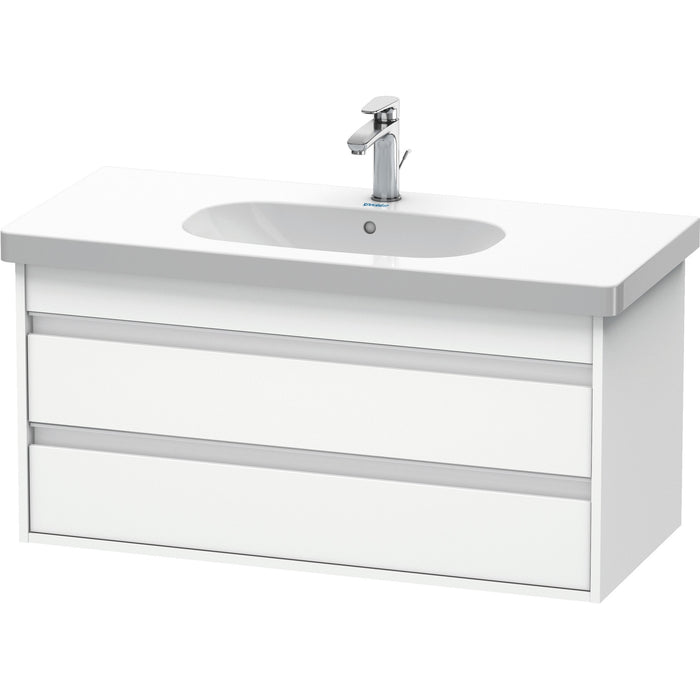 Duravit KT664801818 Ketho Wall-Mount Vanity Unit White
