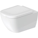 Duravit 2222092092 Happy D.2 Dual Flush Round Wall Mounted Toilet
