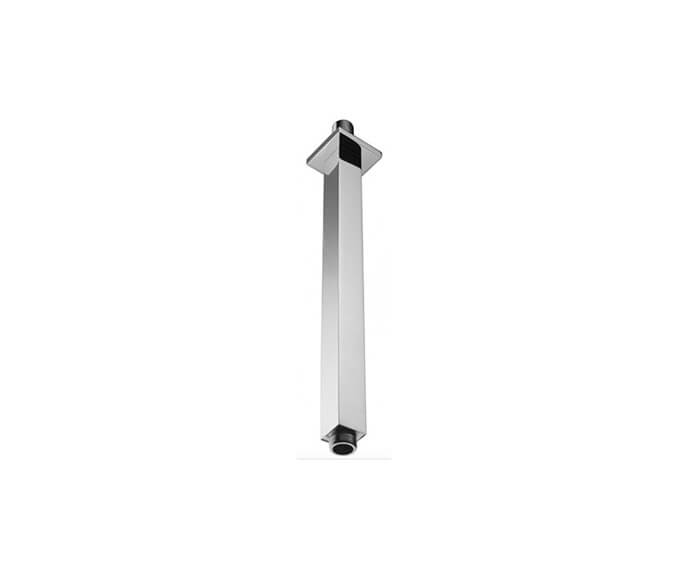 Square ceiling drop (24") in satin gold finish.