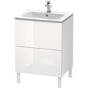 Duravit LC662508585 L-Cube Wall Mount Vanity Cabinet