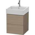 Duravit LC627403535 L-Cube Wall-Mount Vanity Unit Oak Terra