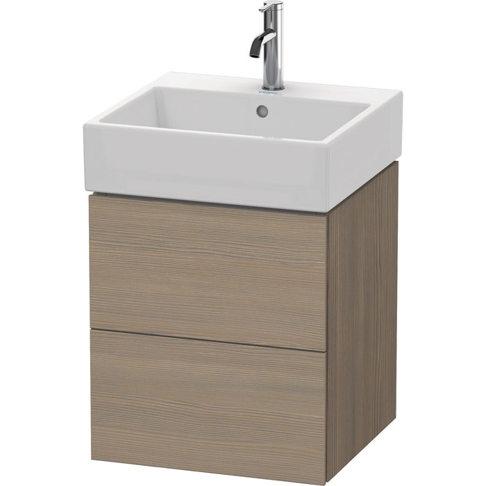 Duravit LC627403535 L-Cube Wall-Mount Vanity Unit Oak Terra