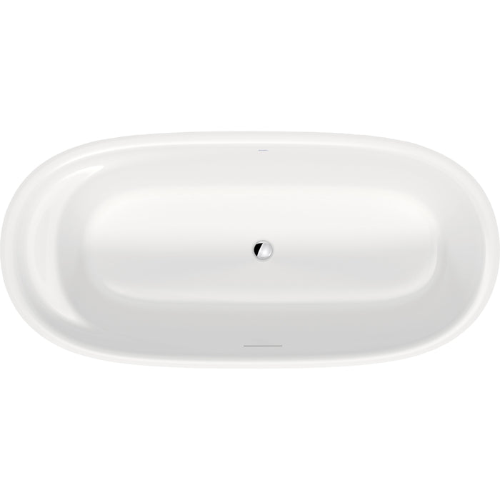 Duravit 700330000000090 Cape Cod 73" x Oval Freestanding Bathtub