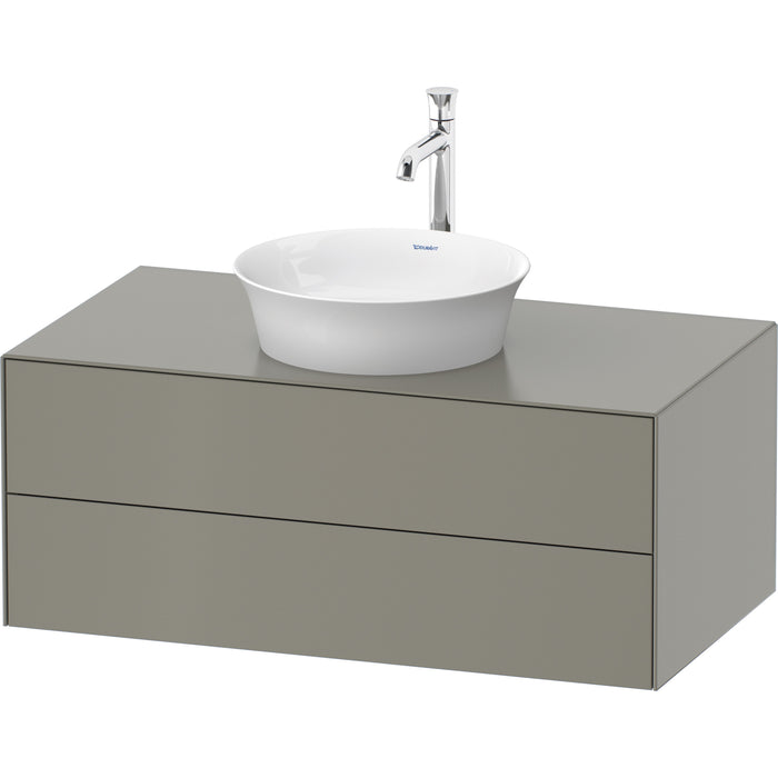 Duravit WT498609292 White Tulip Wall Mount Vanity Cabinet