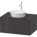 Duravit WT49850H1H1 White Tulip Wall Mount Vanity Cabinet