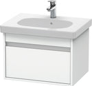 Duravit KT667001818 Ketho One Drawer Wall-Mount Vanity Unit White
