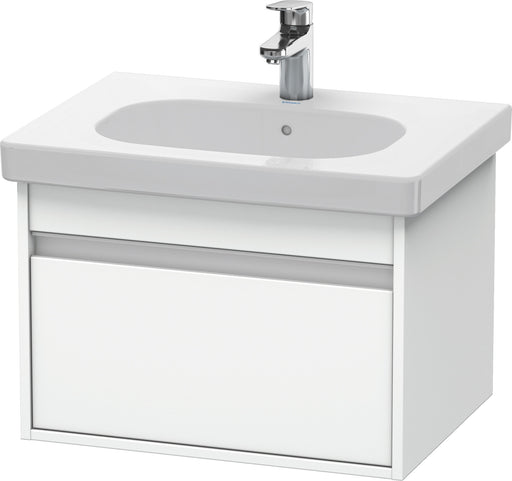 Duravit KT667001818 Ketho One Drawer Wall-Mount Vanity Unit White
