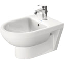Duravit 22791500002 No.1 Single Hole Horizontal Spray Wall Mount Bidet