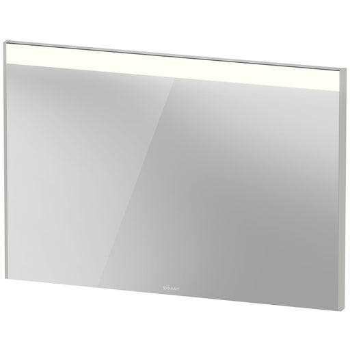 Duravit BR7023007076000 Brioso Mirror with Lighting Concrete Gray