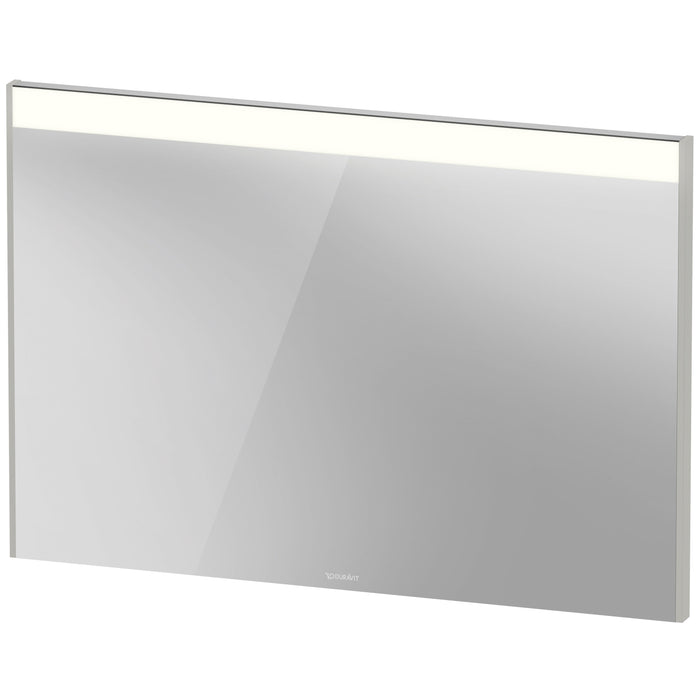 Duravit BR7023007076000 Brioso Mirror with Lighting Concrete Gray
