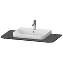 Duravit HP031E08080 Happy D.2 Plus Console with Sink Cut-Out Graphite
