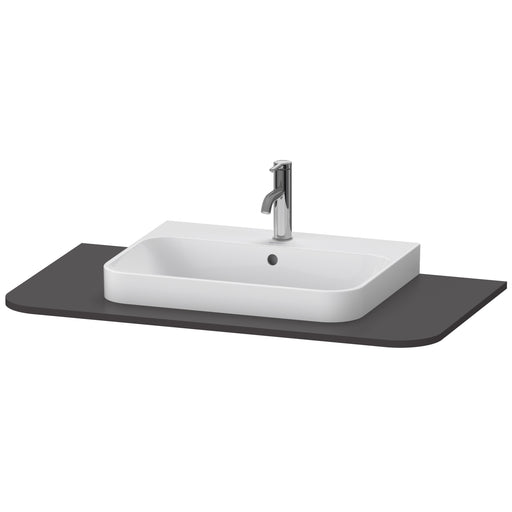 Duravit HP031E08080 Happy D.2 Plus Console with Sink Cut-Out Graphite