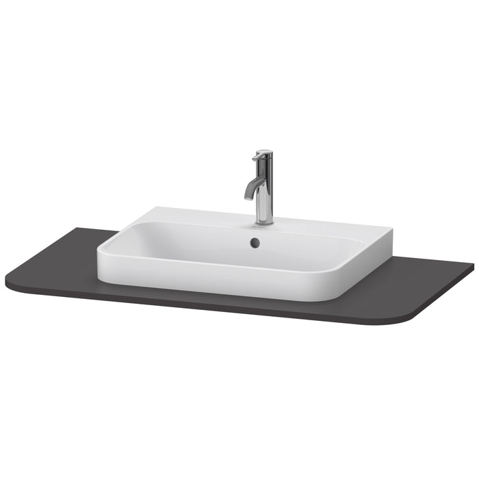 Duravit HP031E08080 Happy D.2 Plus Console with Sink Cut-Out Graphite