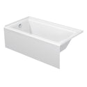 Duravit 700354000000090 60" x 32" Alcove Bathtub 