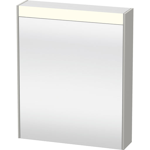 Duravit BR7101L07076000 Brioso Mirror Cabinet with Lighting Concrete Gray