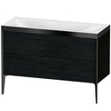 Duravit XV4712NB216P XViu C-Bonded Floorstanding Vanity Kit Oak Black