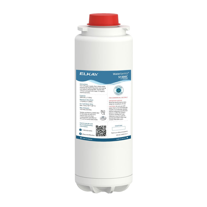 Elkay 51300C_3PK WaterSentry Replacement Filter