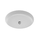 The TOTO LT233#01 Atherton oval undercounter lavatory delivers a classic, clean look in Cotton White vitreous china