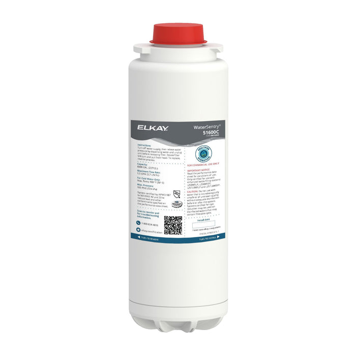 Elkay 51600C WaterSentry High Capacity Replacement Filter