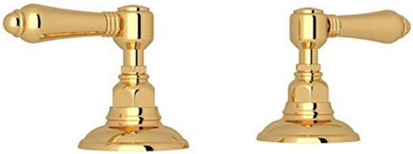 House of Rohl A7422LMIB Set of Hot and Cold 3/4" Sidevalves