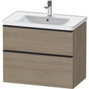 Duravit DE43550BD350000 D-Neo Wall-Mount Vanity Unit Oak Terra