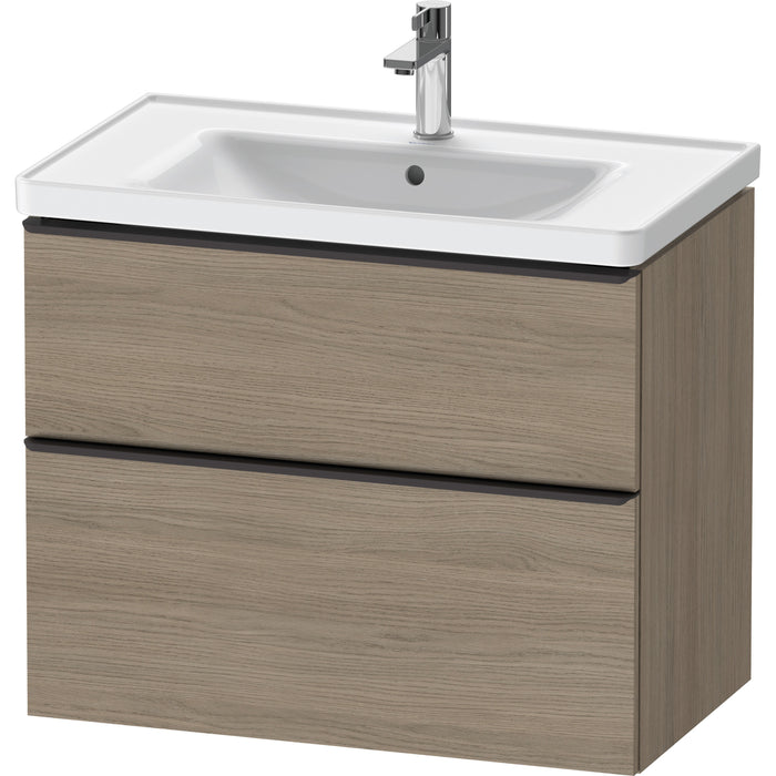 Duravit DE43550BD350000 D-Neo Wall-Mount Vanity Unit Oak Terra