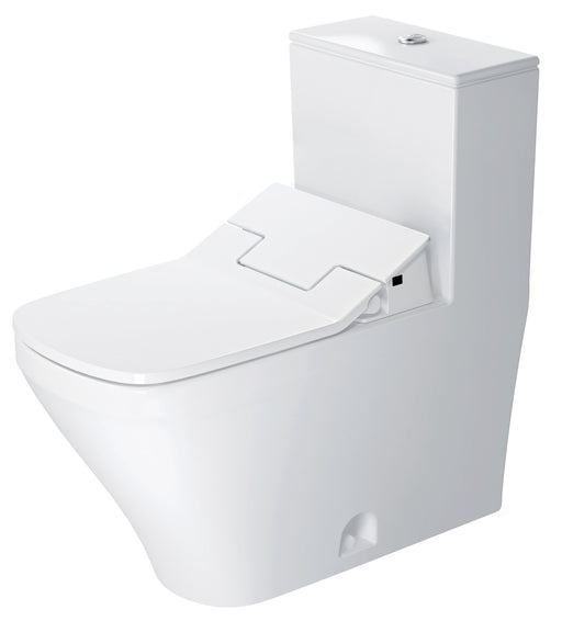 Duravit D4057300 DuraStyle Dual Flush Elongated One Piece Toilet