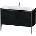 Duravit XV4712OB216P XViu C-Bonded Floorstanding Vanity Kit Oak Black
